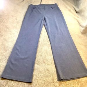 MKM DESIGN Wide Flare Leg Slacks Pants Gray - Women's Size 8